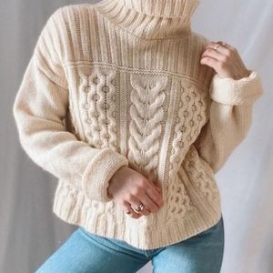 Vintage Cream Wool Sweater- being donated after 1/31